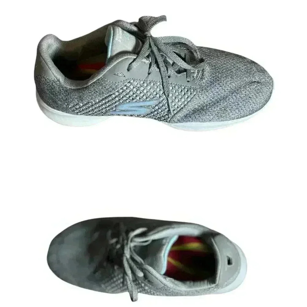 Skechers 9.5 Gray Quick Fit Go Walk 4 Gen Size 5 Sneakers Shoe - Picture 4 of 15
